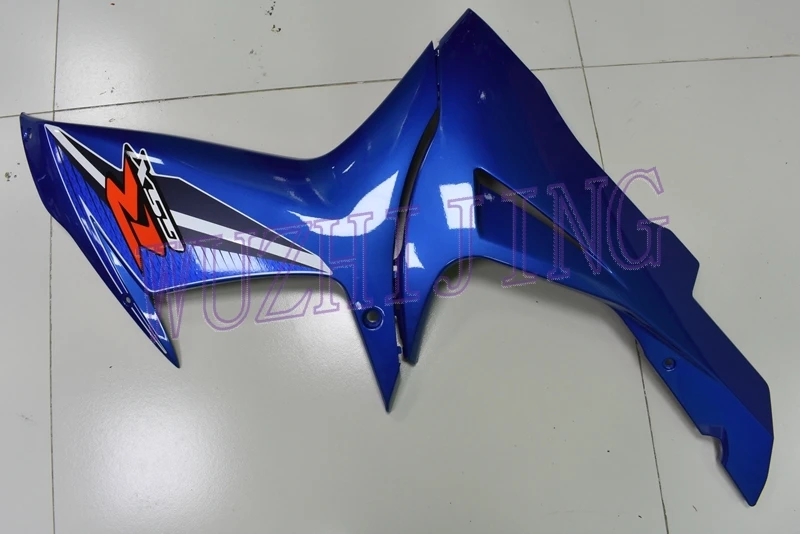 Тела Наборы GSX R 750 2012 мотоцикл обтекатель GSXR750 13 14 синий Пластик Обтекатели для Suzuki GSXR600 2011- K11