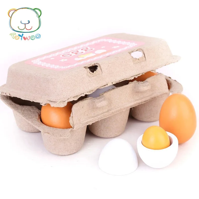 Детский игровой домик деревянная кухня игрушка яйцо группа из 6 коробок
