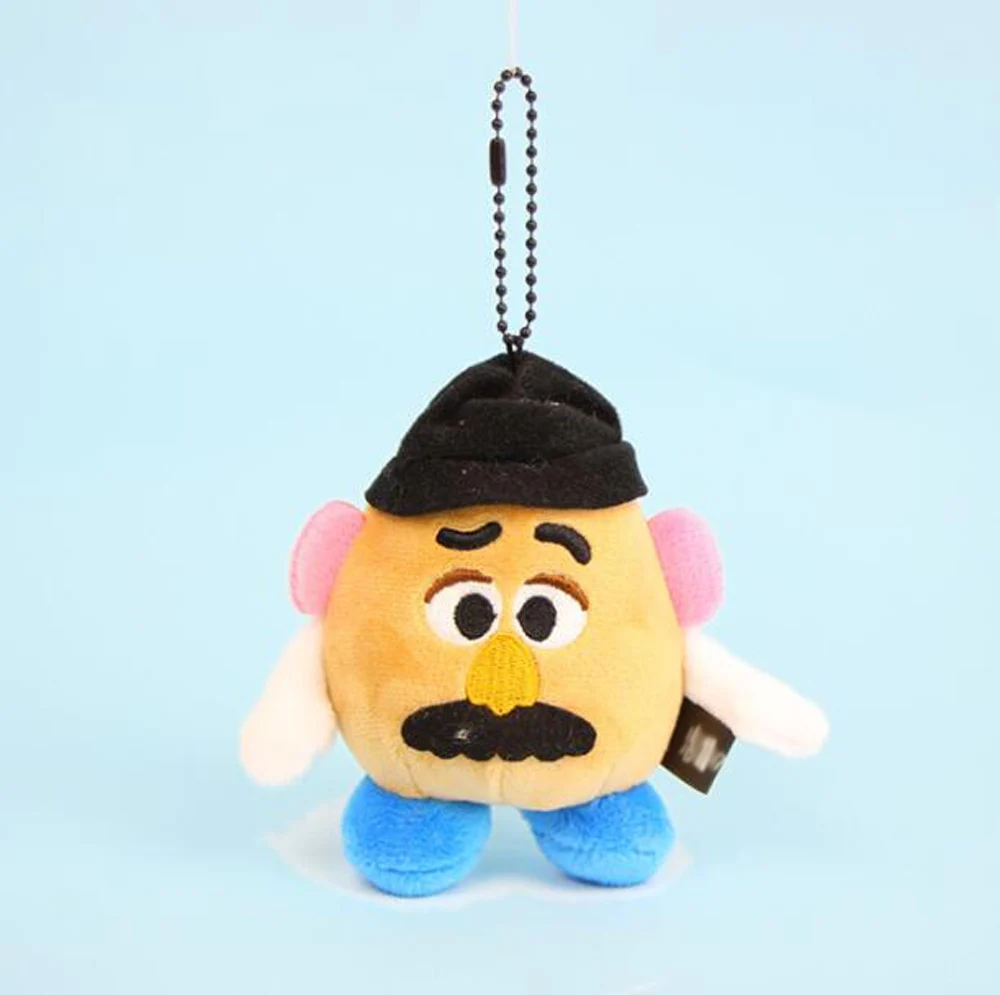 20 шт. 7 стилей Q Bunny Buzz Woody Alien Lightyear Ducky Forky мистер картофель " 10 см Брелок-плюшевая кукла подвеска - Цвет: Mr. Potato