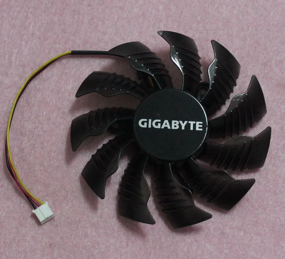 R197a Pla09215s12h 87mm Video Card Fan Replacement 42mm 12v 0.55a 3wire