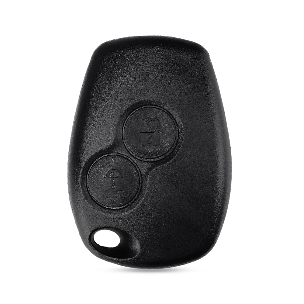 KEYYOU 20X 2 кнопки автомобиля дистанционного ключа оболочки Fob чехол для renault dacia Modus Clio 3 Twingo Kangoo 2 без лезвия