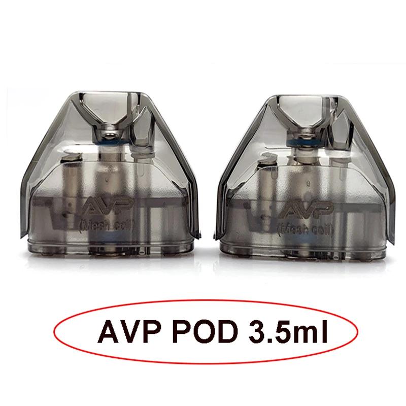 Vmiss 2 шт./кор. AVP Pod 3 5 мл Vape картридж с 1.2ohm хлопок 1.3ohm ACC Керамика 0.6ohm металлическая