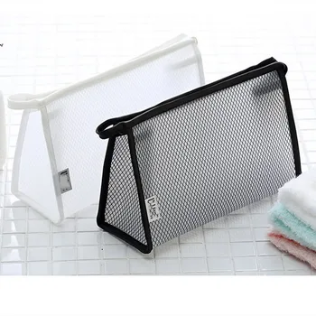 

2020 New PVC Transparent Cosmetic Bag Women Waterproof Travel Make Up Toiletry Bags Makeup Organizer Case