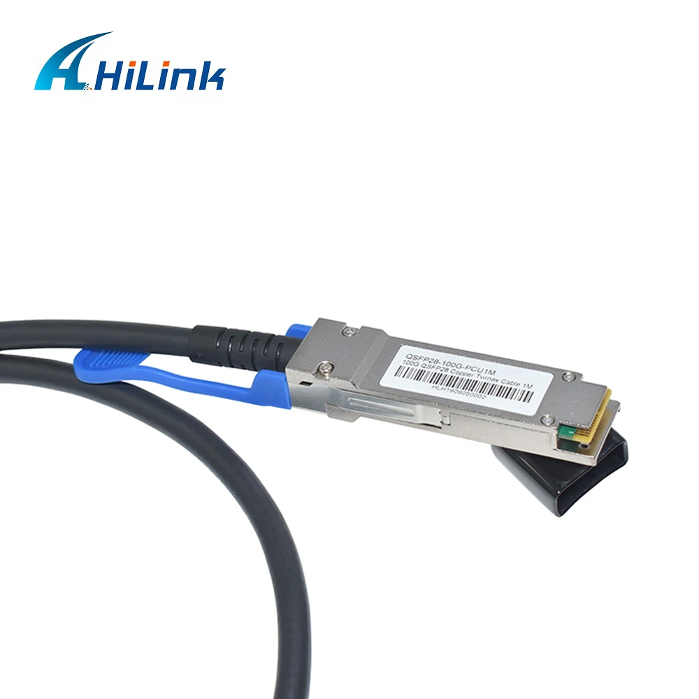 Hilink 100G прямой прикрепить Пассивный кабель QSFP28 к QSFP28 медный кабель 2 м