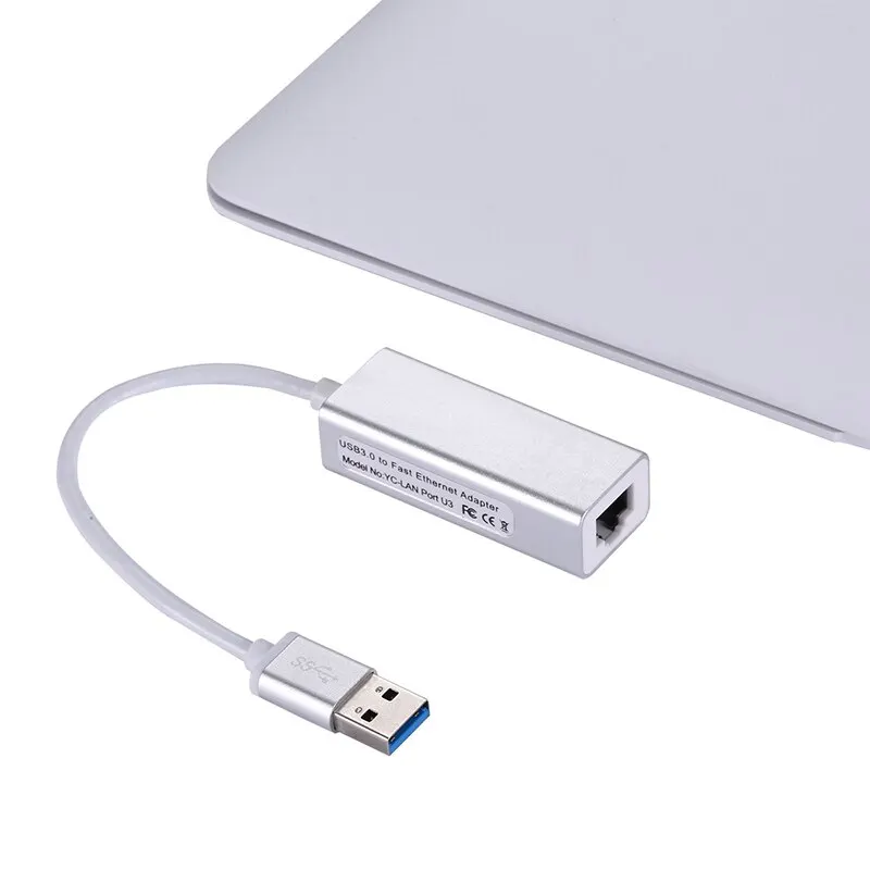 

USB Ethernet Network Converter for Computer Laptop Notebook 10/100/1000Mbps Rj45 Adapter Connector Converters For Windows Mac PC