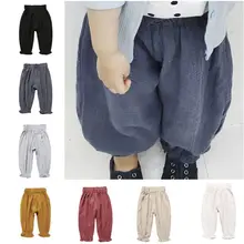 E&Bainel New Summer Toddler Baby Boys Girls Pants Solid Anti-Mosquito Casual Baby Leggings Long Pants Kids Trousers 0-24M