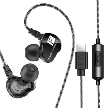 

for pixel 4 xl Samsung Galaxy note10 S10 Earphones USB Type-C Earphone Headset with Mic for Xiaomi Mi 6/8 Huawei Earphone Earbud
