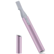 Practical Electric Face Eyebrow Scissors Hair Trimmer Mini Portable Women Body Shaver Remover Blade Razor Epilator Fashion