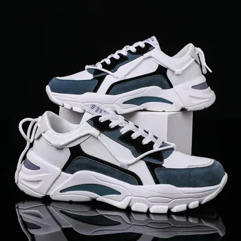 

All Mens Lace-up Mesh Casual Shoes Men Fashion Male Sneakers Casual Platform High Increasing Dad Sport Footwears Dropshipping