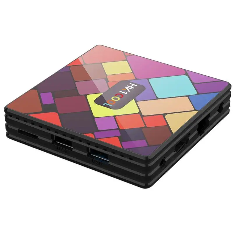 HK1 Cool Android 9,0 tv Box 4K Четырехъядерный 4+ 64G wifi Bluetooth IP tv Top Box