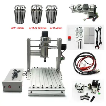 

3axis/4axis/5aixs Router CNC USB Port 4020 Milling Engraving Machine Ball Screw Carving Cutting Machine DIY CNC Router