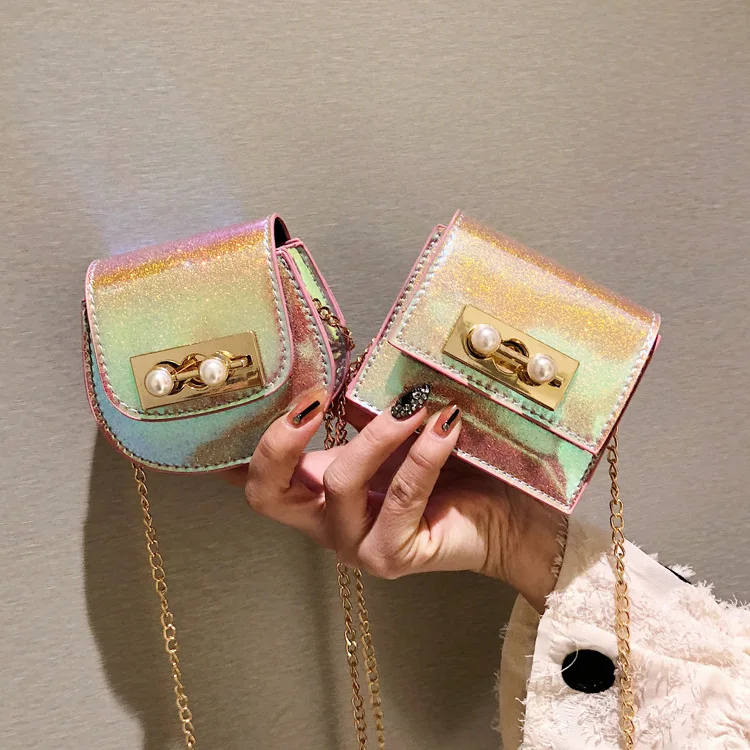 

Small CK Bag WOMEN'S Bag New Style 2019 Fashion Transparent Jelly Bag with Chain Versatile Korean-style Mini INS Over-the-should