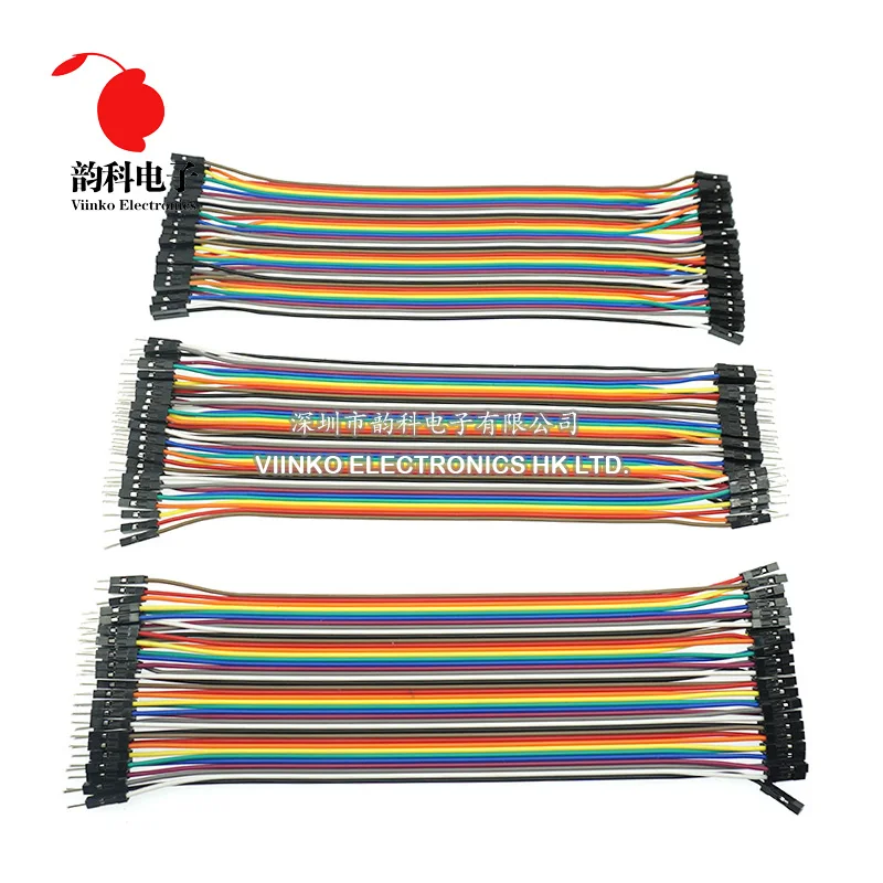 Dupont Line 120 шт. 20 см штекер + гнездо и соединительный провод кабель для Arduino|jumper wire|line
