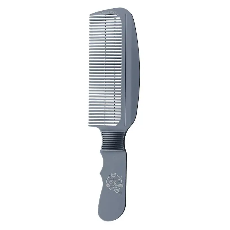 Антистатическая Расческа для стрижки волос, парикмахерская расческа, прямая расческа D2TA - Цвет: BL