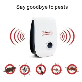 

Electronic Ultrasonic Rechargeble Anti Mosquito Insect Pest Reject Mouse Repellent Repeller Practical Home Pest Repeller