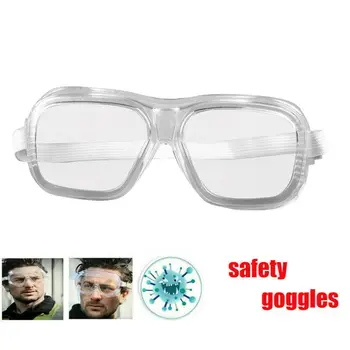 

In stock now Send in 2 days Anti Virus Safety Goggles Glasses Eye Protection Work Anti Dust Clear Lens Transparent