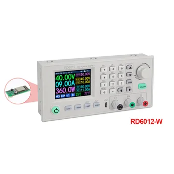 

RD6012 RD6012W Adjustable Converter 60V 12A Digital LCD Display Regulator Step Down Module Buck DC Power Supply WIFI USB