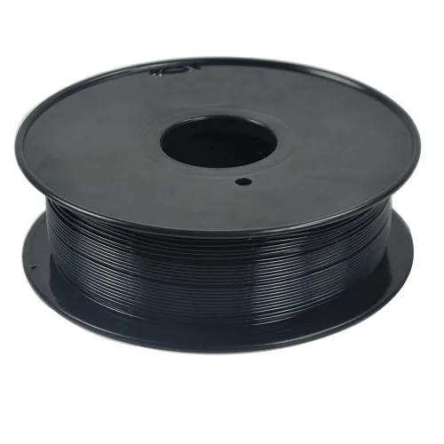 black YOYI 1,75 мм нить 3D-принтера PETG 3d нить 1 кг катушка - Цвет: black