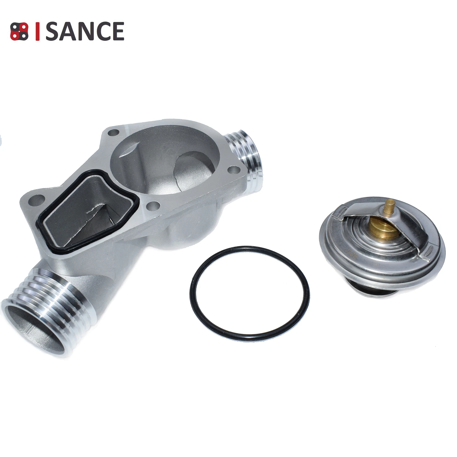 Engine Coolant Thermostat + Housing Cover + Gasket Seals For BMW Z3 M3 E36 E34 # 11531722531 11531740437 11531721002 11531712043
