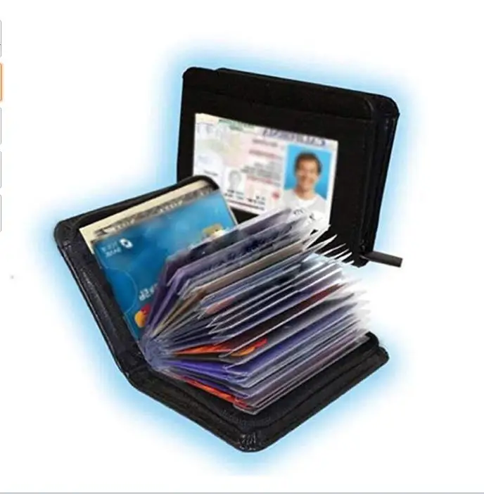 Lock Wallet- RFID Blocking Wallet for Men and Women – Protection from Identity Theft RFID Blocking Full Zip-around Protection