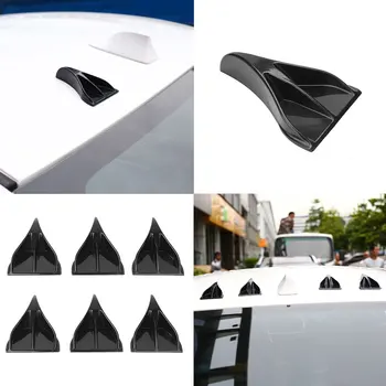 

Roof Tail Fin Shark Fin Roof Tail Personality Shark Fin Spoiler Fins EVO Style Eagle Claw Carbon Fiber Durable