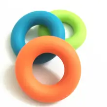 Силиконовая Резина портативный ручной захват захватывающее кольцо кистевой эспандер палец тренировочный захват прочность реабилитация Pow мяч для снятия стресса