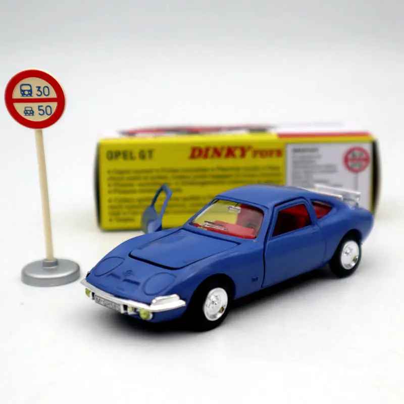 1/43 Atlas Dinky игрушки 1421 Opel GT 1900 литые модели автомобилей Коллекция