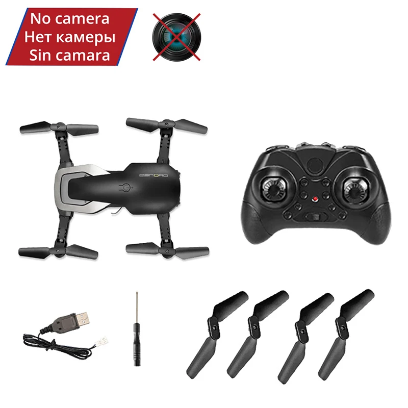 JC-RC-8-no-camera-BK FPV wifi 720P камера Дрон с камерой HD RC Квадрокоптер вертолет селфи Дрон Профессиональный Дрон игрушка для детей 14 лет - Color: JC-RC-8-no-camera-BK