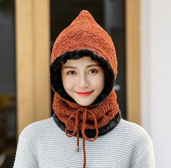 Женская зимняя вязаная шапка бини мужской шарф Skullies Beanies теплые зимние шапки для мужчин и женщин шапки брендовые маска капота брендовые кепки