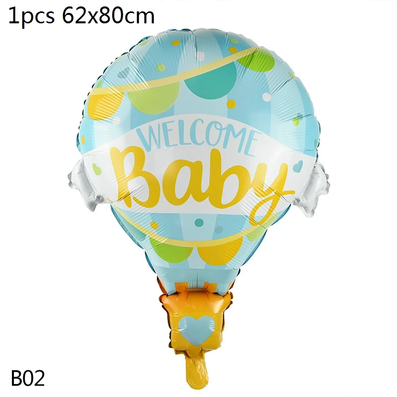 Воздушный шар в виде слона для маленьких девочек и мальчиков, вечерние украшения, детские игрушки Globo - Цвет: B02 baby balloon