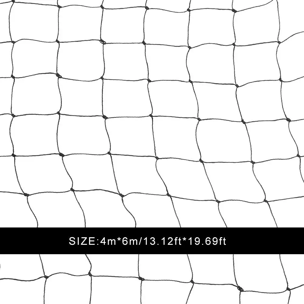 as shown 5cm Hole Mesh Plastic Anti Bird Pest Net Pond Net Garden Fruit Tree Vegetables Orchard Protection Net 4 Meter Wide Series - Цвет: as shown