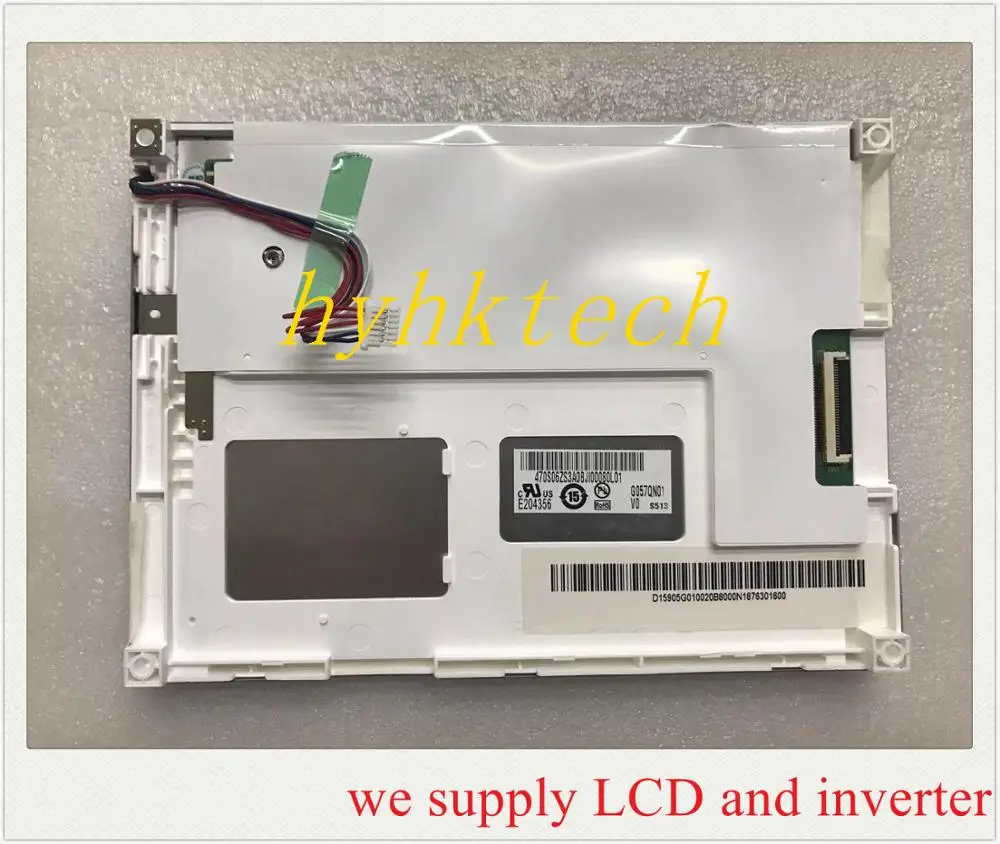 G057QN01 V0 5,7 дюймовый промышленный ЖК-дисплей, Новый & A + класс в наличии, протестирован перед отправкой