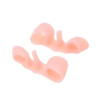 

1 Pair of Toe Separators Portable Soft Reusable Comfortable Toe Spacers Toe Straighteners Toe Correctors Bunion Corrector
