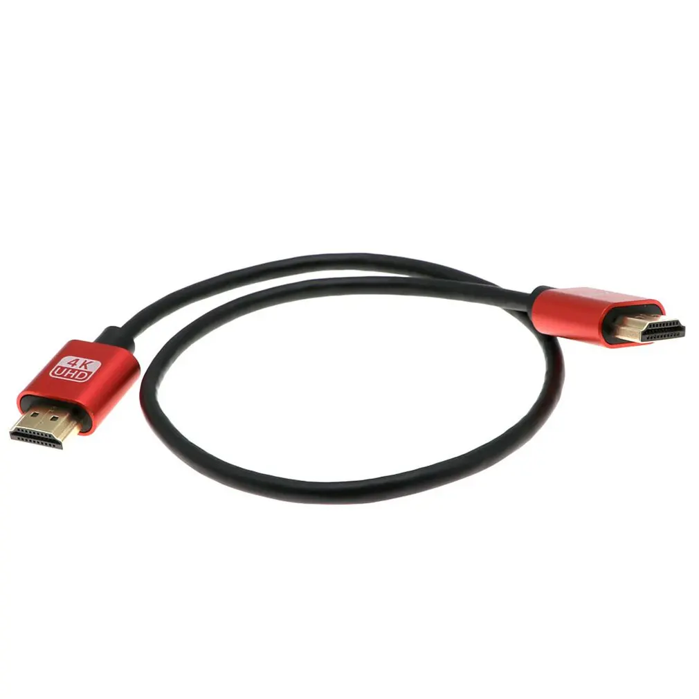 Ультра тонкий кабель HDMI 1,4 для XBox для PS4 для SKY HD Smart tv DVD высокой четкости высокоскоростной линии