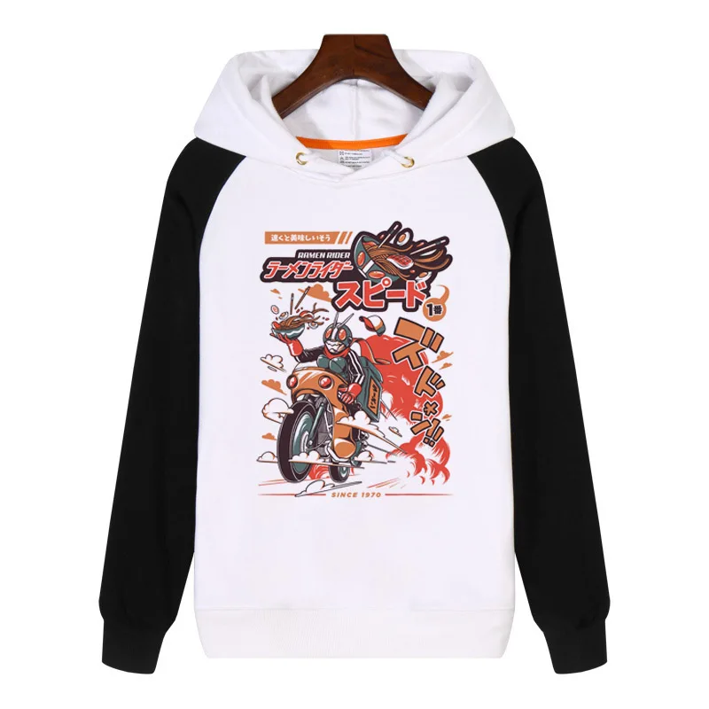 1 Ramen Rider Masked Rider толстовки Модные мужские и женские толстовки уличная Толстовка спортивный костюм спортивная одежда AN386 - Цвет: 1