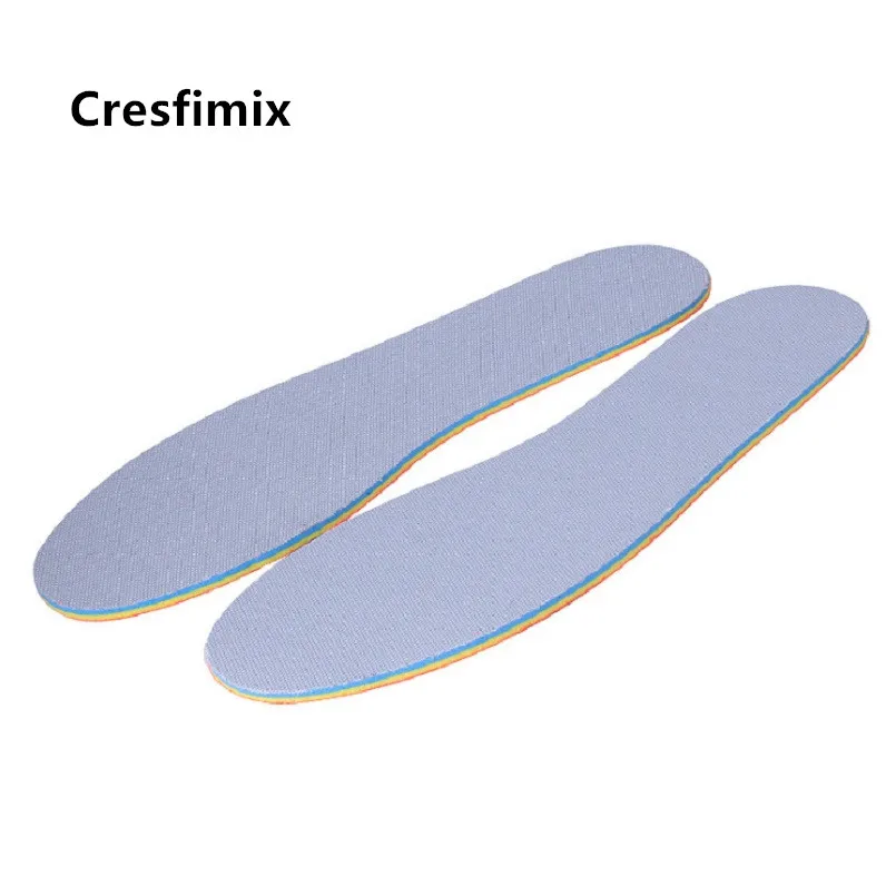 Cresfimix унисекс, высокое качество, светильник, вес, дышащая обувь, плюс размер, вставка, коврик, для мужчин, классная стелька, Palmilha De Sapatos B5568