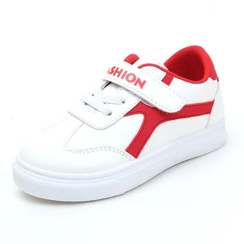 

2020 Spring New Kids Shoes Sneakers For Boys Flat Girls Casual Shoes Children Sports Baby Soft Toddler Shoes Breathable Leather