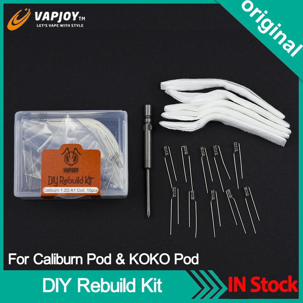 

VAPJOY DIY Rebuild Kit for Caliburn Pod & KOKO Pod Electronic Cigarette Accessories Pod Cartridge Repair Tool