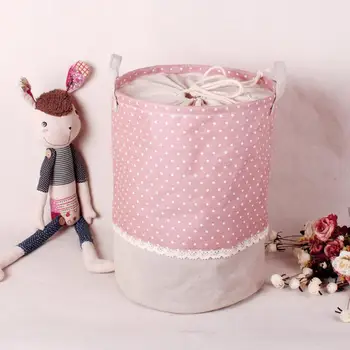 

Laundry Basket Waterproof Foldable Hamper Bag Dirty Clothes Toy Storage