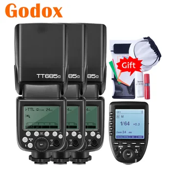 

Godox TT685 TT685C GN60 1/8000s TTL 2.4G Wireless Camera Flash Speedlight Xpro-C TCM Transmitter Trigger For Canon 750D 760D 7D