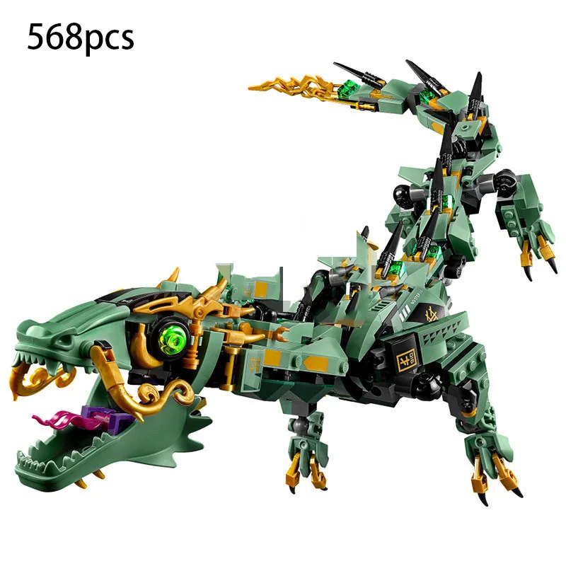 

574pcs Compatible ninjagoes Dragon Technic Assembled Model Building Blocks Toys Kit DIY Educational Toys Gifts
