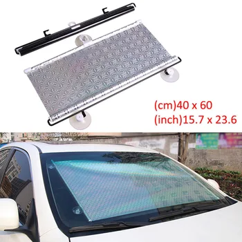 

Block Sun Shade Curtain Silver Auto Car Sun Shade Curtain Anti-UV Visor