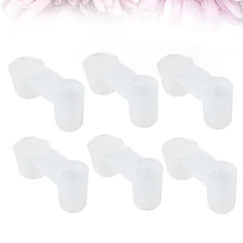 

20pcs Birds Waterers Creative Two-port Durable Water Deflector Bird Waterer Feeding Supplies for Pet Pigeon