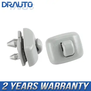 

Gray Sun Visor Clip 8E0857561 8E0857562A For Audi A3 A4 A5 Q3 Q5 TT