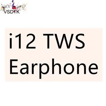

1:1 original headphones i12 TWS Bluetooth 5.0 Earphone Sports Sweatproof true Wireless Earbuds for Smart phone