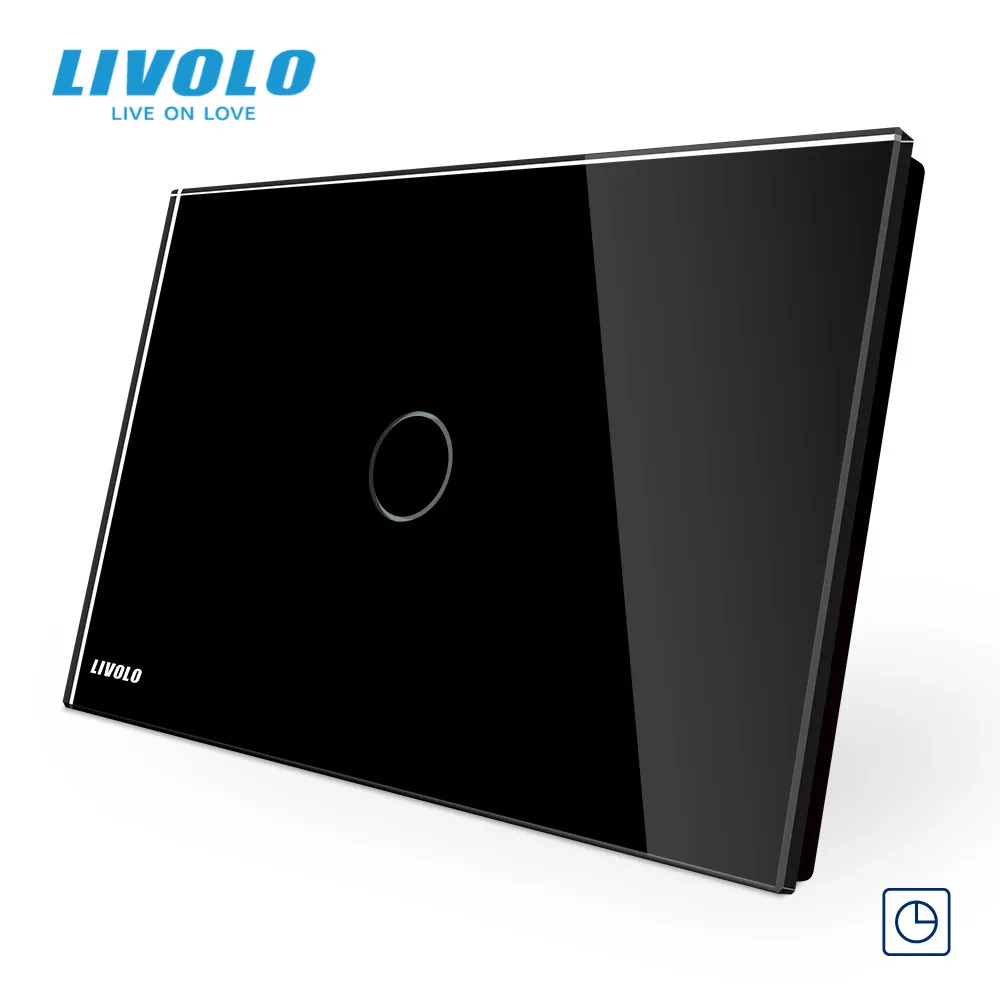 LIVOLO US стандартный C9 сенсорный таймер 30s выключения выключатель света панель из