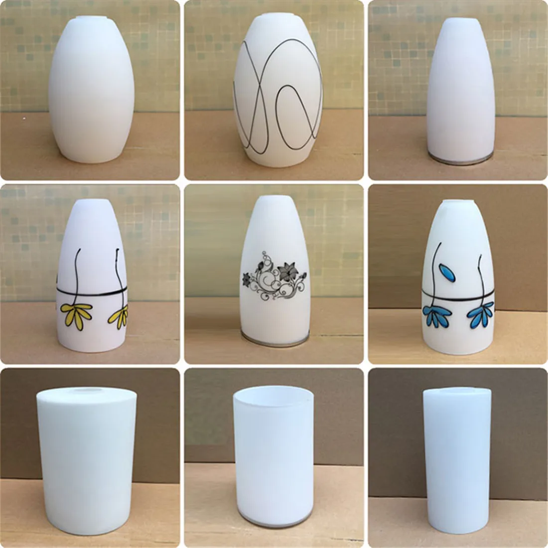 Сменный стеклянный абажур в виде яйца диаметр 4 2 см | Освещение