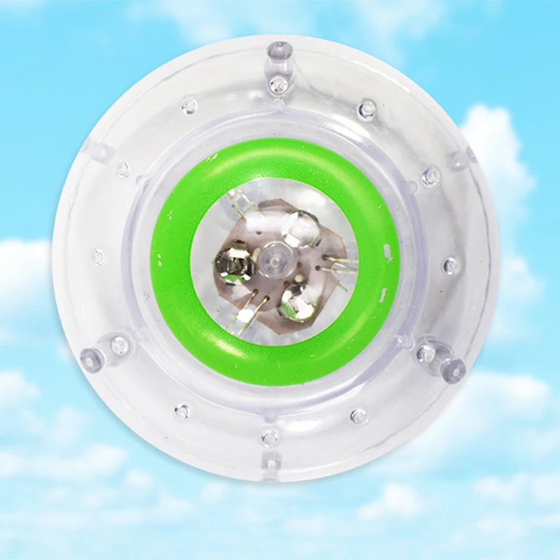 Green 3 цвета, детский светодиодный светильник для ванной, вечерние игрушки в ванной, светодиодный светильник для ванной, детская Водонепроницаемая забавная игрушка, новинка - Цвет: Green
