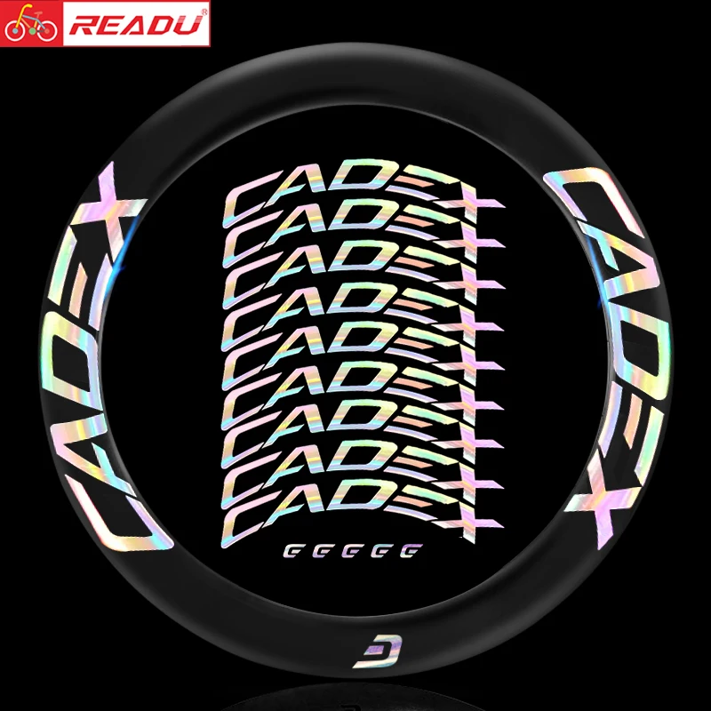 

Road bike CADEX bicycle stickers road bike rim decals wheel set Rim sticker bicycle accessories