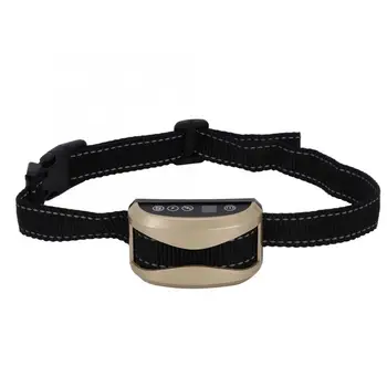 

Dog Leash Collar Barking Control Device Rechargeable Anti-Barking Collar Wireless Waterproof Pet outdoor Dog Training Collar